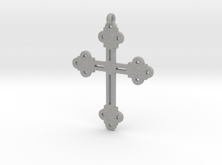 Holy Cross Pendant 3d printed
