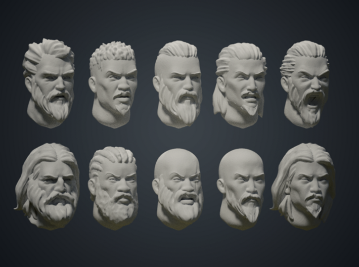 Warfaces 2 - Mix Male 3d printed