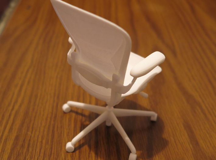 Aeron Chair PostureFit 6" tall 3d printed 
