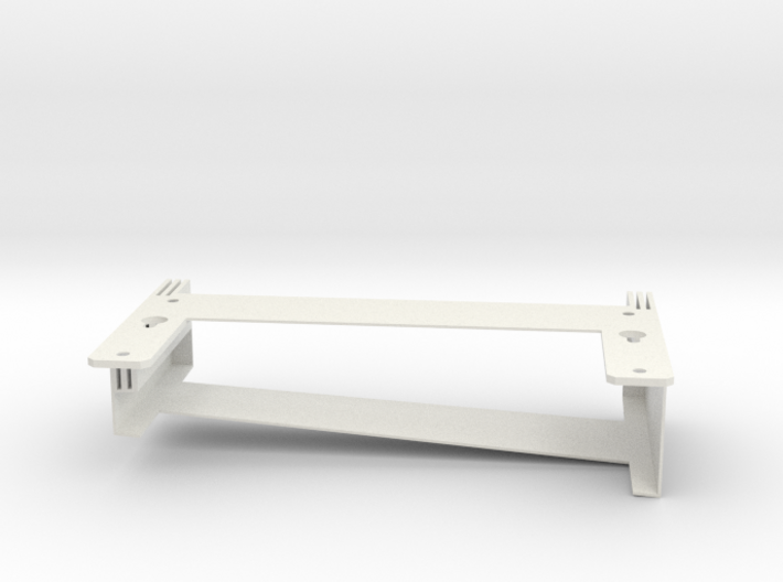 Wall &amp; DIN rail Mount for Wink Hub 2 3d printed