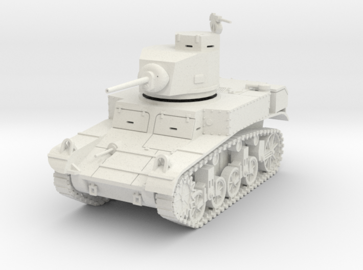 PV27 M3 Stuart Light Tank (1/48) 3d printed
