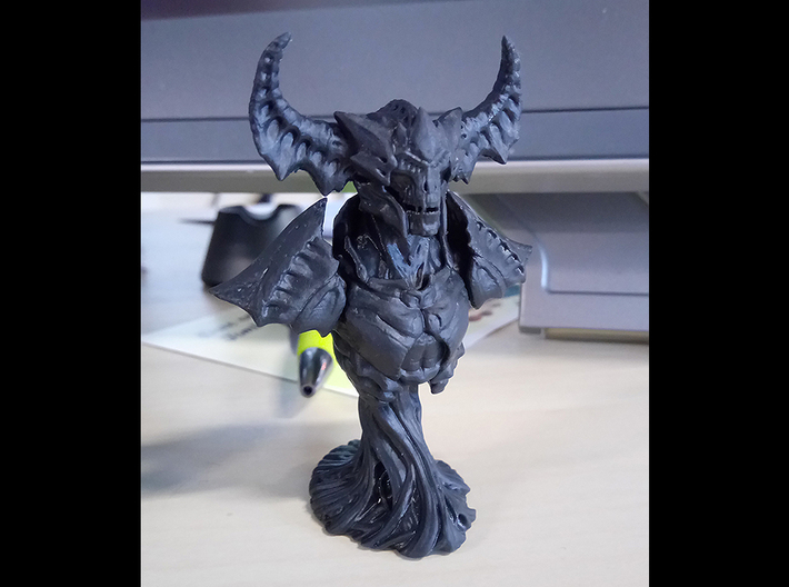 Jira Demon Bust 3d printed 