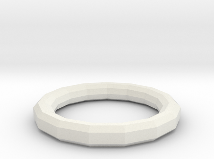 Simple Geometric Ring 3d printed
