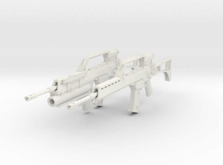 1/10.5 Heckler Koch Rifle G36E Export Set201 3d printed