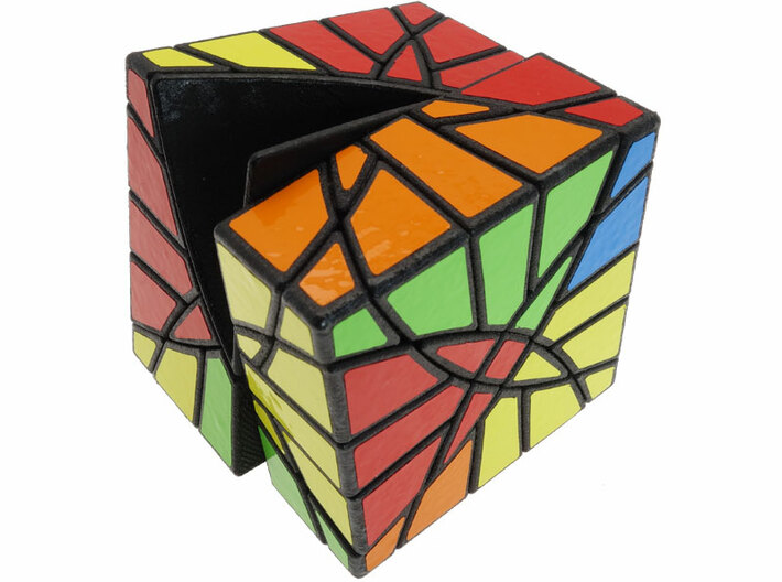 Weirder Cube 3d printed 