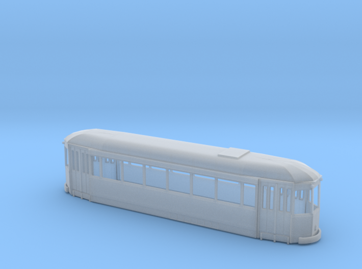 Lille ELRT body original condition HO scale 3d printed