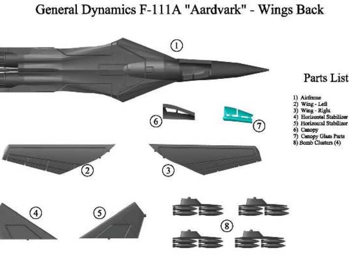 F-111A-144scale-WingsBack-05-Stabilizer-Right 3d printed 