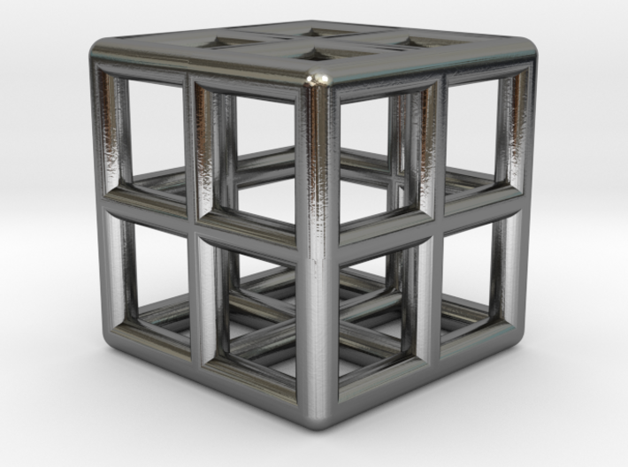Cube Lattice 3d printed
