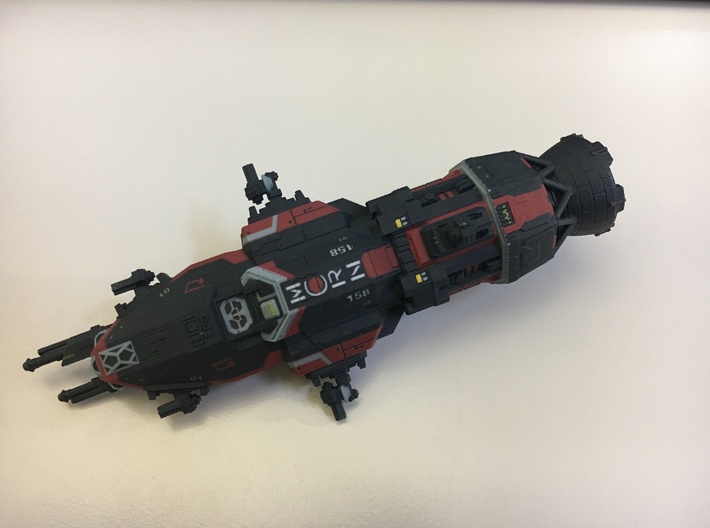 The Expanse Rocinante - 300mm Full Colour 3d printed
