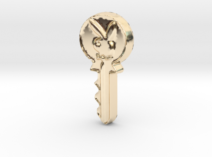 Playboy Key 3d printed