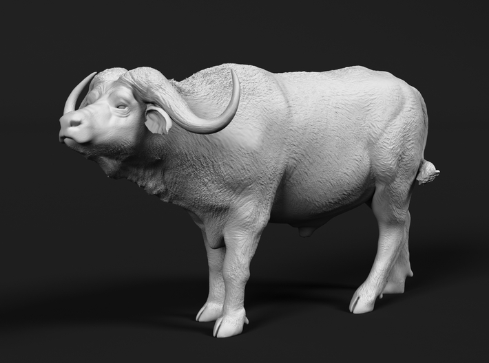 Cape Buffalo 1:22 Standing Male 2 3d printed 