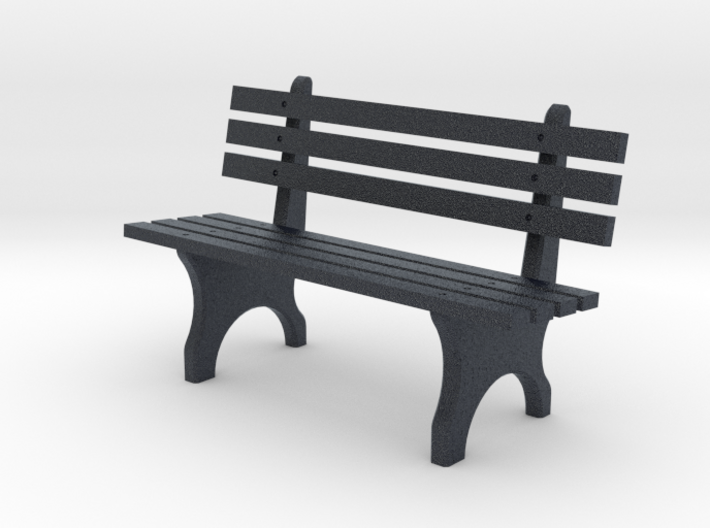 Park Bench N scale 3d printed