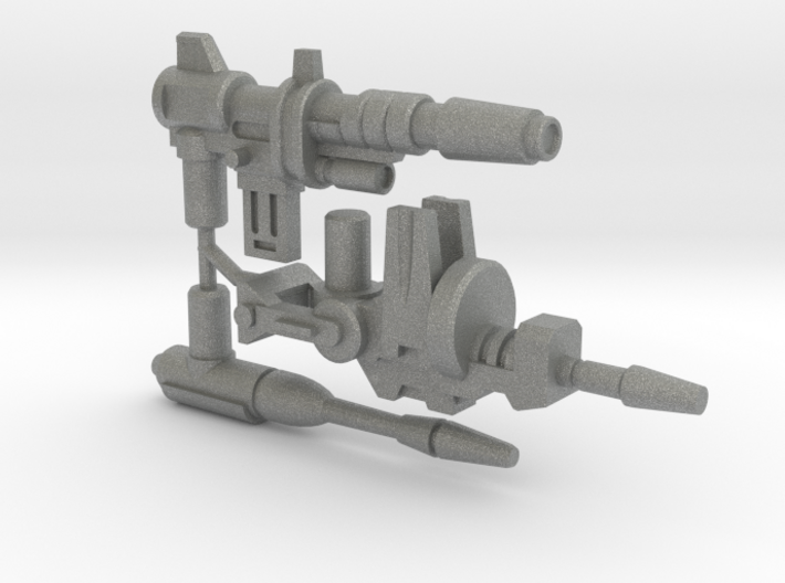Titan Scout Arsenal, set of 3 Blasters (5mm) 3d printed