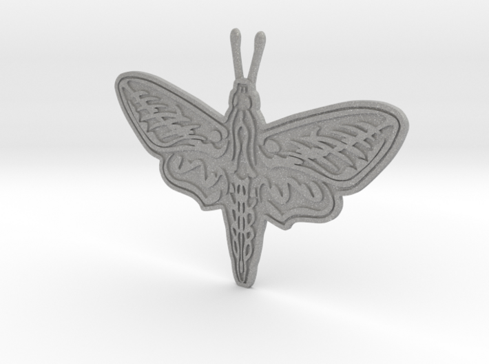 Pretty Moth 3d printed