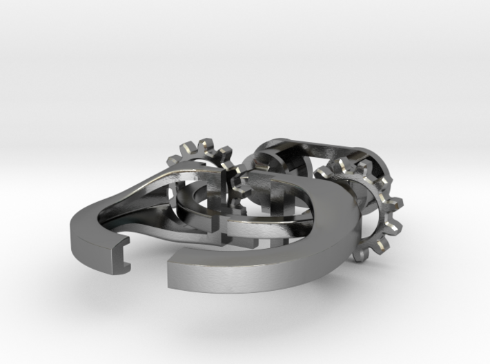 Gear Spinning Ring 3d printed