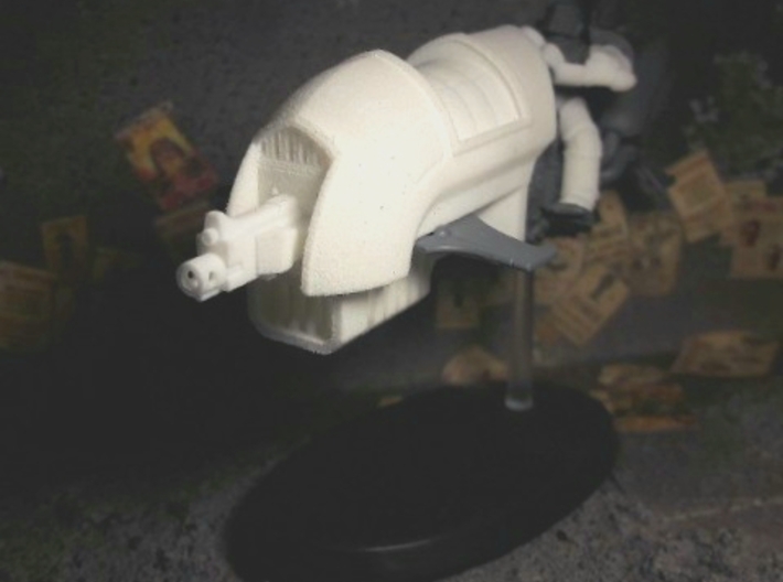 Wyvern Pattern Hover Bike Heavy Bolt Weapon 3d printed 