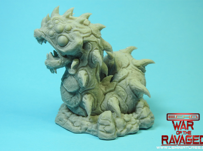 Ravager Worm-War Of The Ravaged Board Game Mini 3d printed 