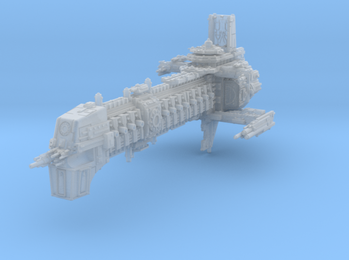 Castigator Battleship 3d printed