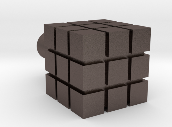 Rubik's Cube For Lego Characters 3d printed