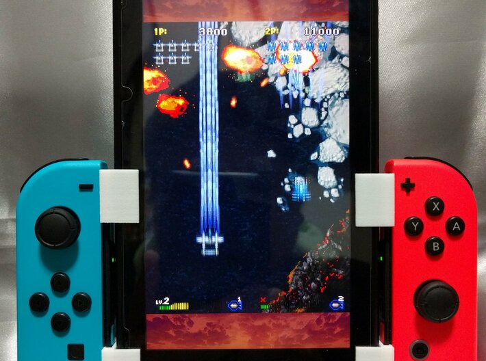 Nintendo Switch Joy-Con TATE Mode Clip 3d printed 