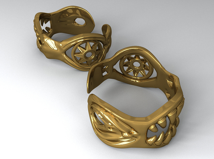 Bracelet of Lust 3d printed the More Indulgent the material, the more effective the Spell