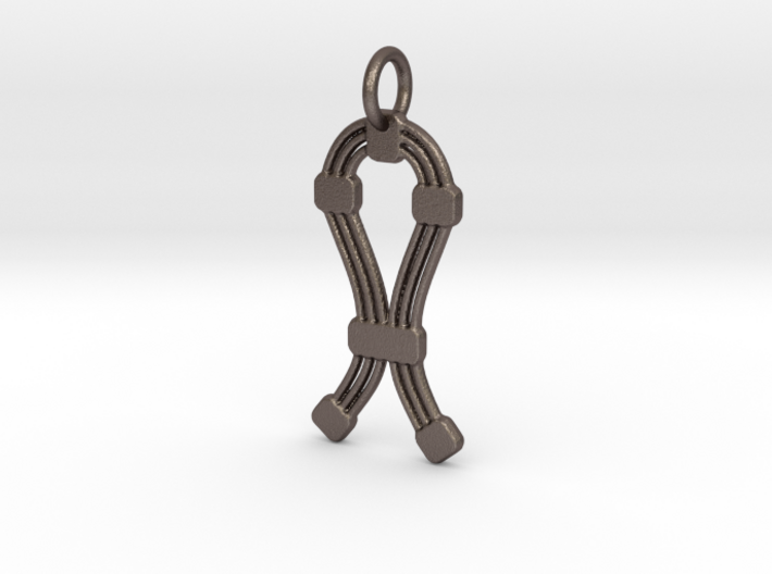 Ancient Egyptian Sa “Protection” Amulet, version 2 3d printed