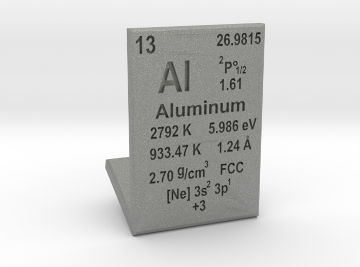 Aluminum Element Stand 3d printed