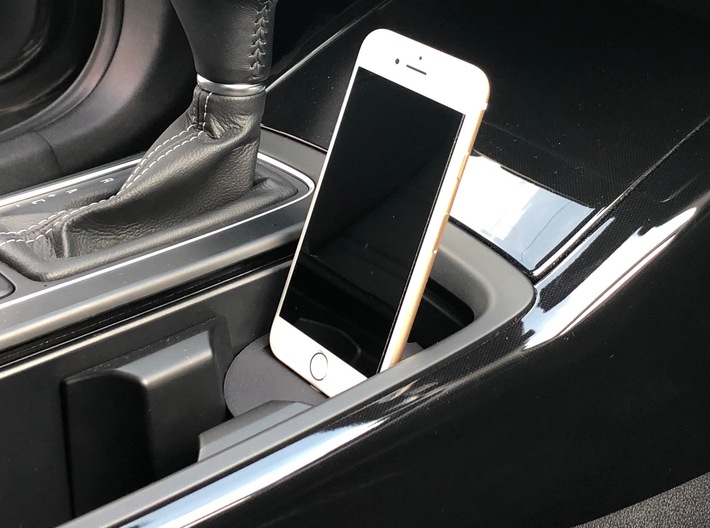 Phone car mount for Kia: Niro, Sorento, Cee'd, Sou 3d printed Kia Niro Phone car mount holder docking in black with stable 