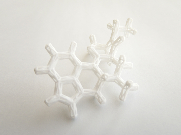 Education model of LSD molecule 3d printed
