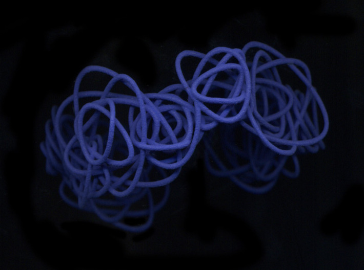 Sprouted Spirals Cuff (Messy) 3d printed