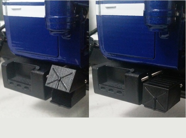 Battery Box Assy Big 3d printed Box in open and closed position; thanks to Mr. IZZY (USA) 