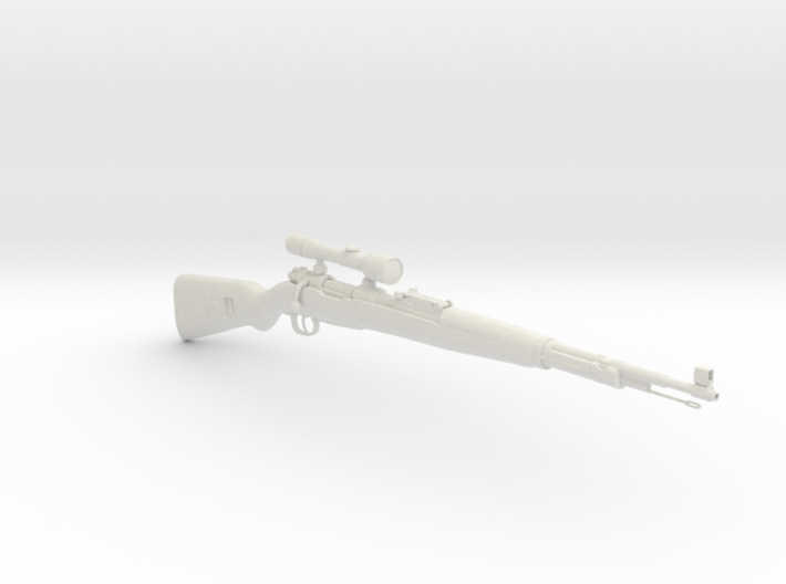 1/3rd Scale KAR 98 Sniper Rifle 3d printed