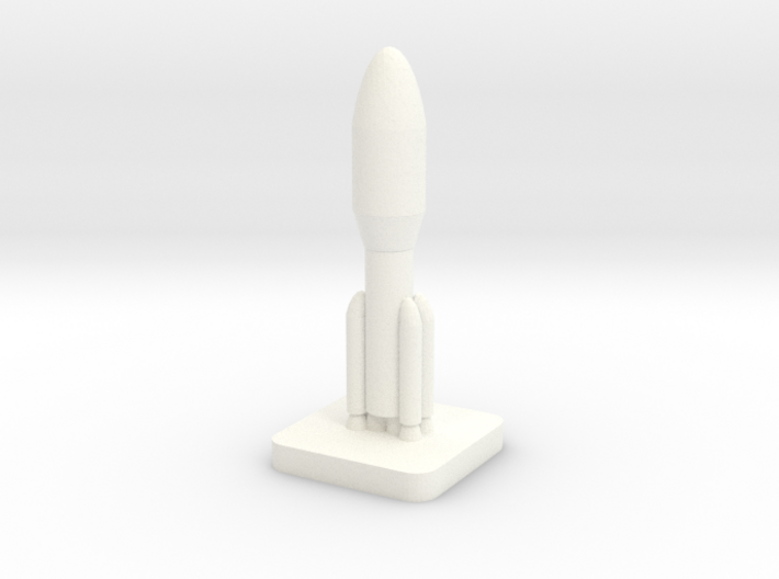 Mini Space Program, Atlas 5 rocket 3d printed