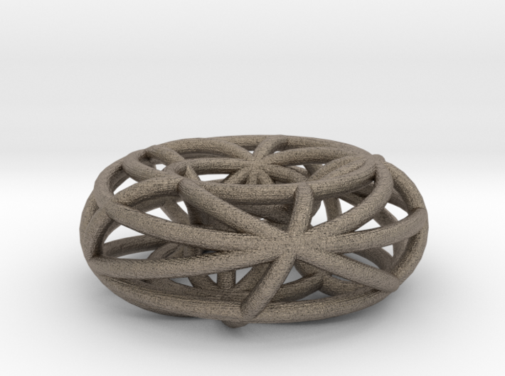 toroidal geodesics small 3d printed