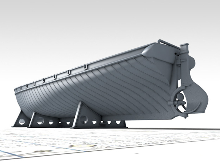 1/192 Royal Navy 42ft Motor Launch x1 3d printed 3d render showing product detail