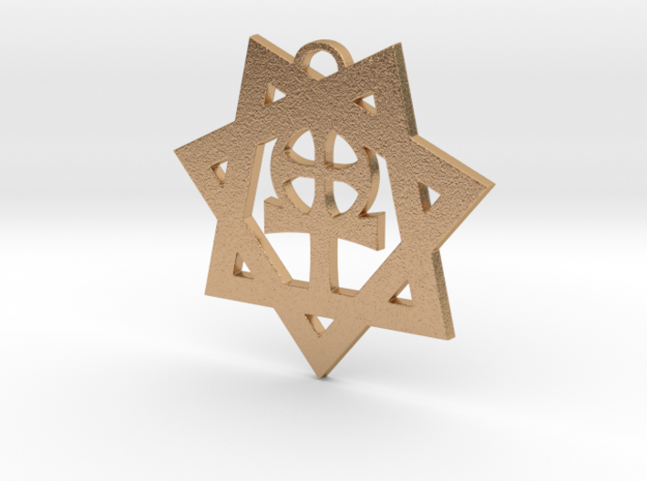 Septagram of the Liberal Catholic Union 3d printed