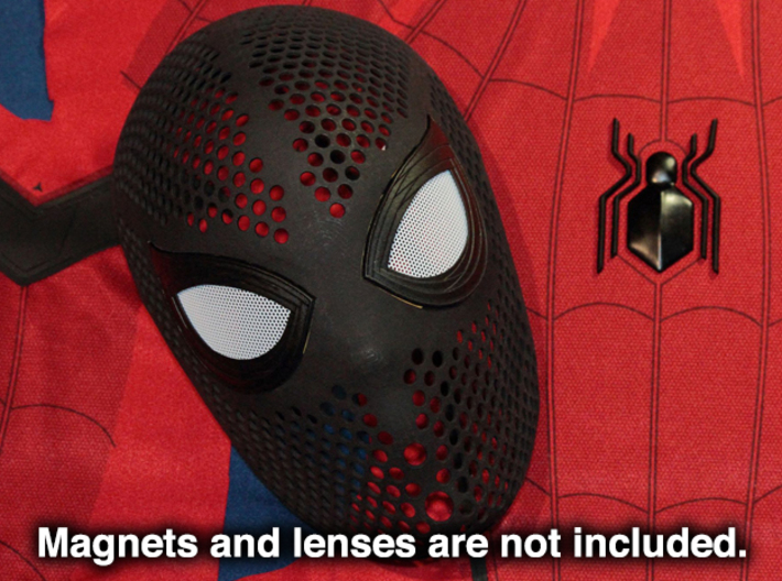 Tom Holland Eye Frames – Costume Mask 'Homecoming 3d printed 