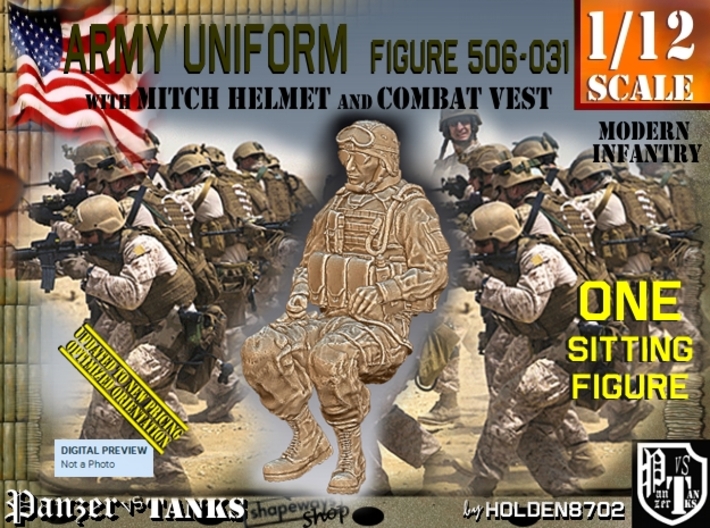 1/12 Mod-Unif Vest+Mitch 506-031 3d printed