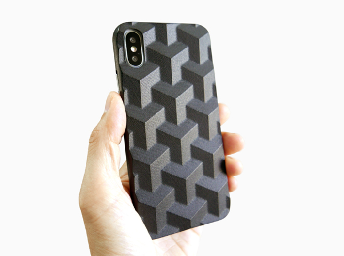 iPhone X case_Cube 3d printed