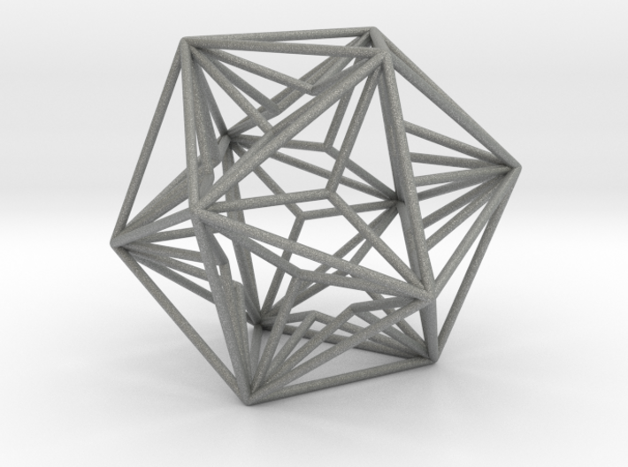 Great Dodecahedron 1.6&quot; 3d printed