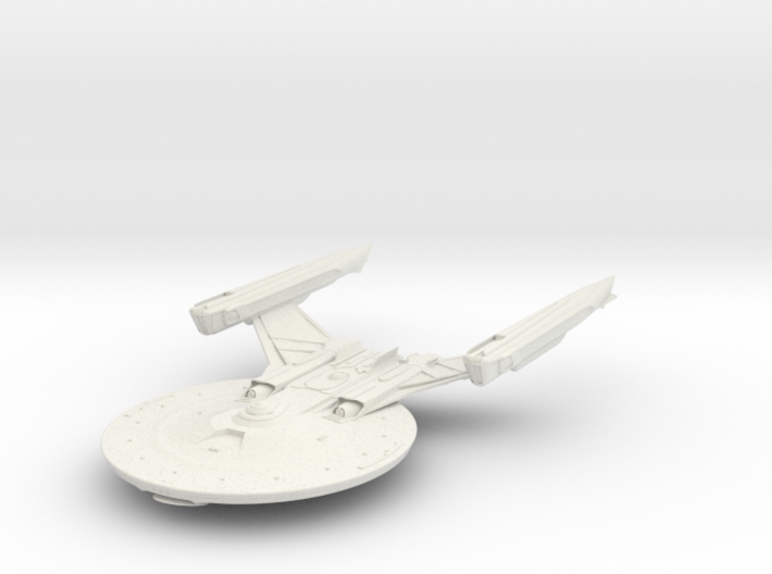 Federation Shepard Class LightCruiser V5 6.7&quot; 3d printed