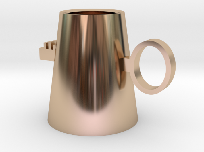 Key mug 3d printed