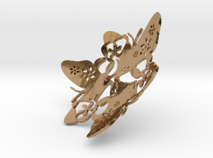 Butterfly Bowl 1 - d=8cm 3d printed