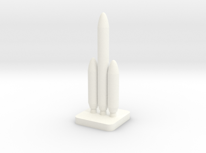 Mini Space Program, Delta 4 Heavy 3d printed