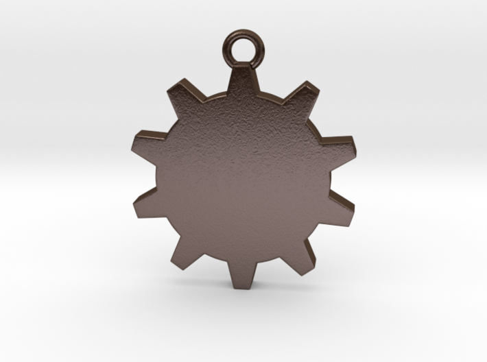Time (Gear) Pendant 3d printed