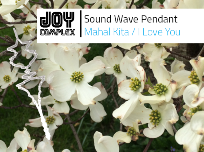 Tagalog &quot;Mahal Kita/I Love You&quot; | Pendant 3d printed