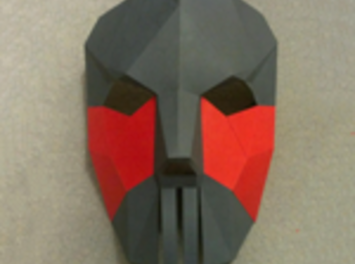 Case Jons Mask 3d printed Paper version