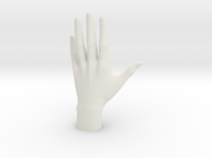 Casual Woman Hand Model F1P1D0V1hand 3d printed