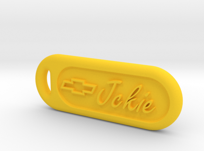 Chevy keychain 3d printed