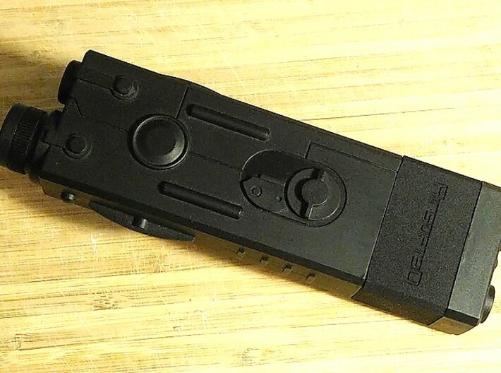 70mm Extension for MP5 PEQ Battery Box 3d printed 